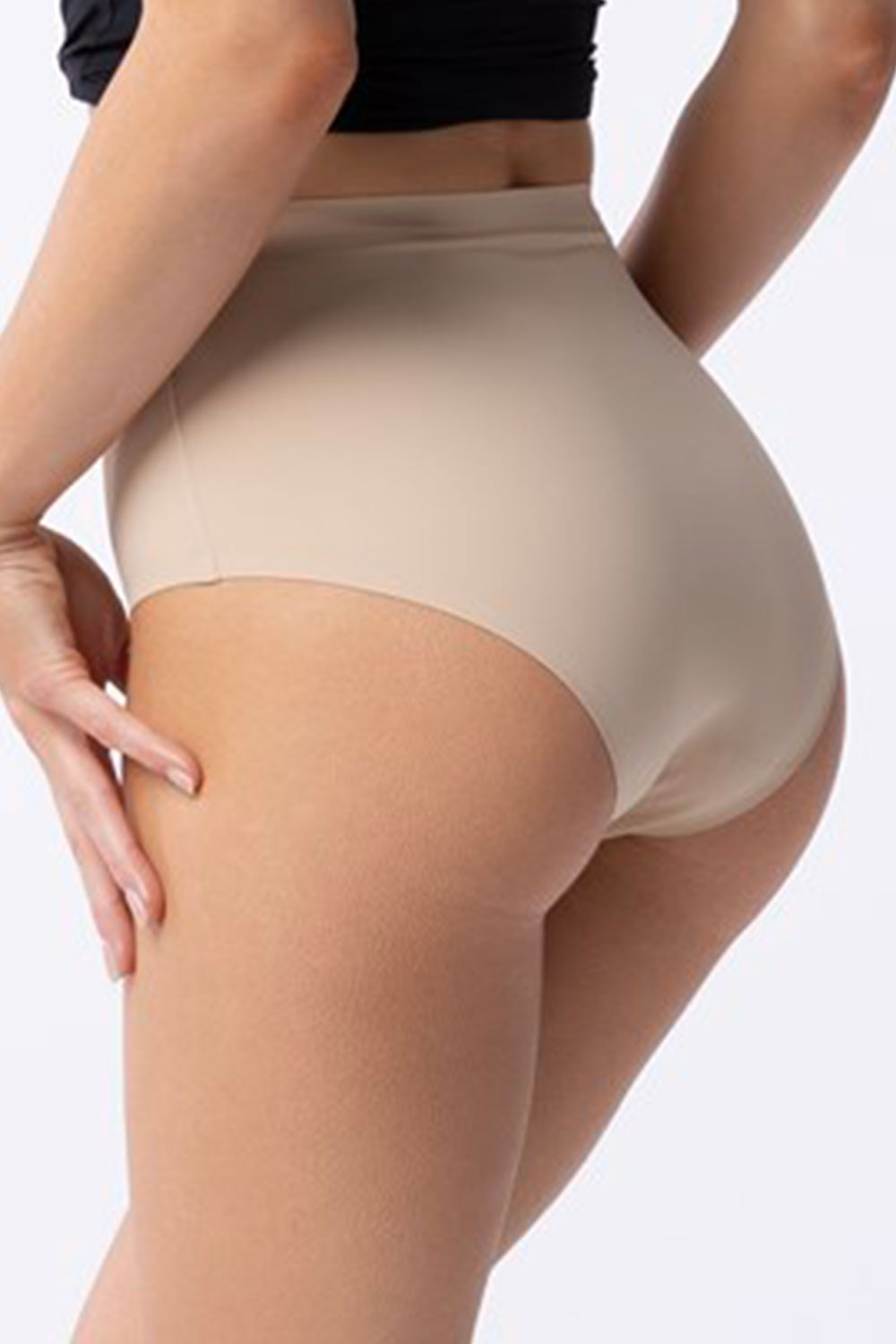 Figi Amber Maxi – beżowy – zdjęcie 2