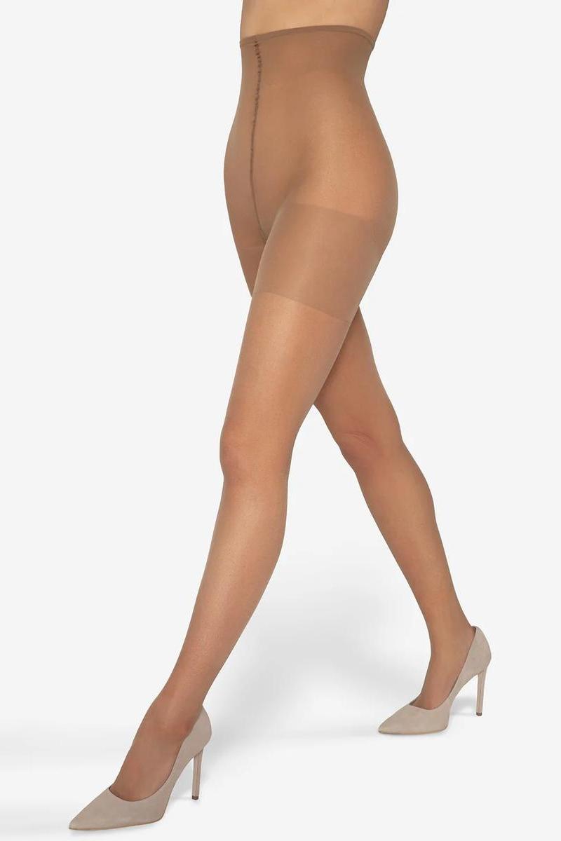 Rajstopy Body Plus Size 15 Den – beżowy
