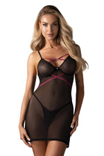 Komplet Novenes Chemise – czarny