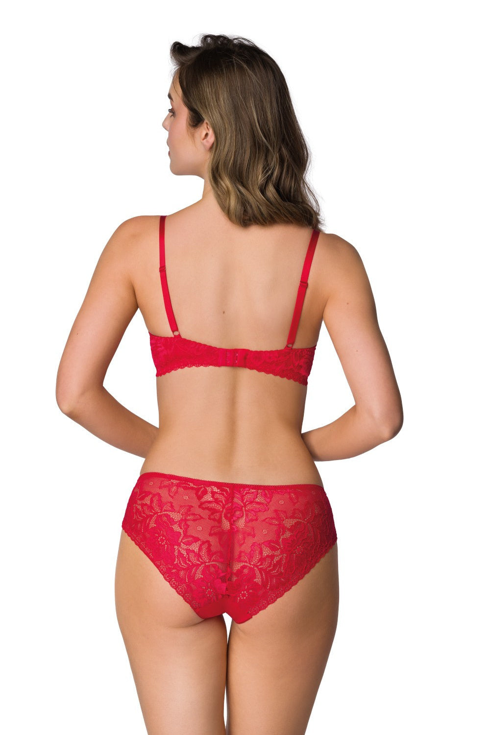 Figi Hannah F-0115/5 – czerwony – zdjęcie 4