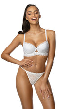 Stringi Kate S-3654/4 – biały – zdjęcie 2