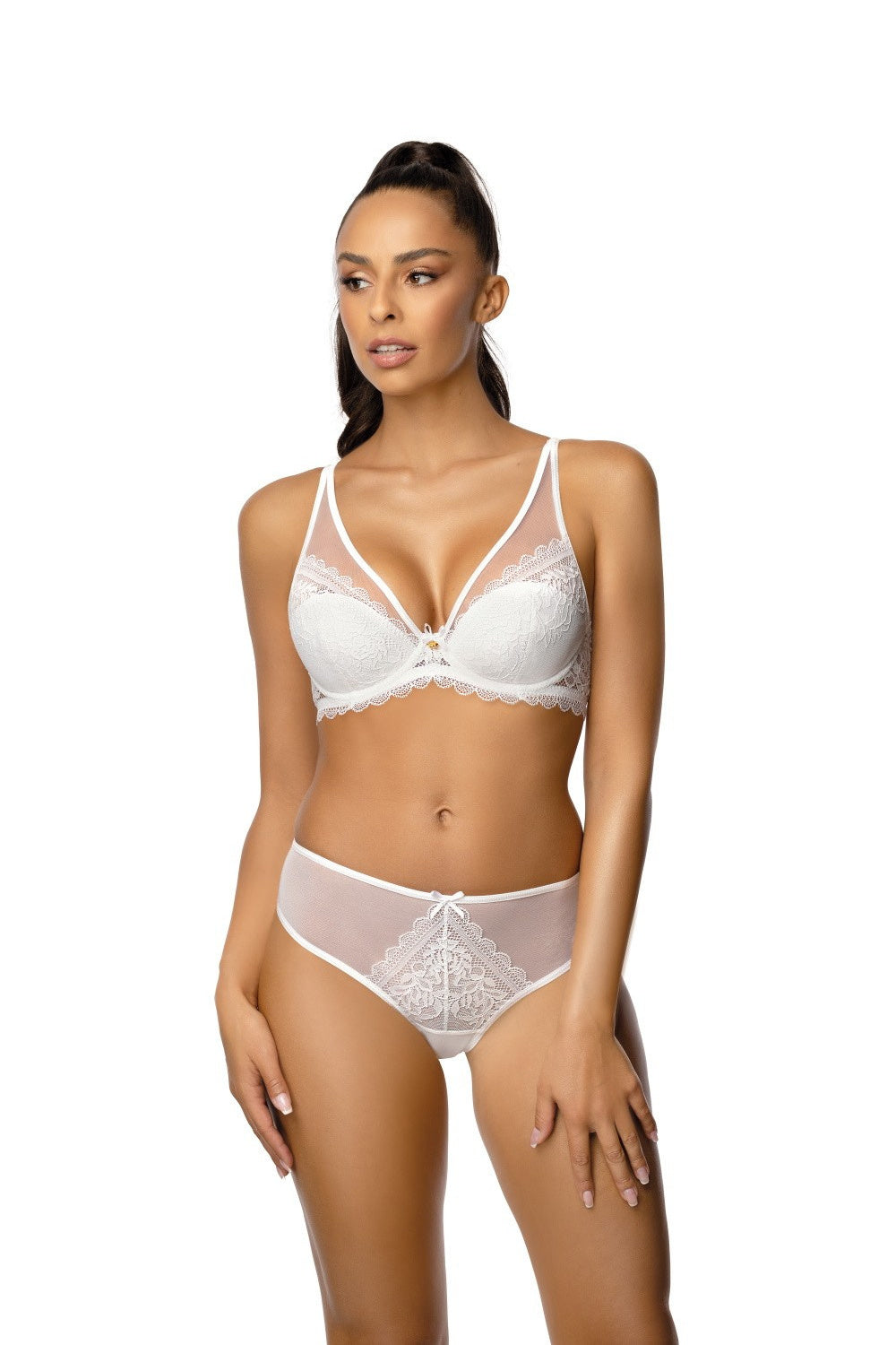 Biustonosz Estelle M-0198/11 – biały – zdjęcie 2