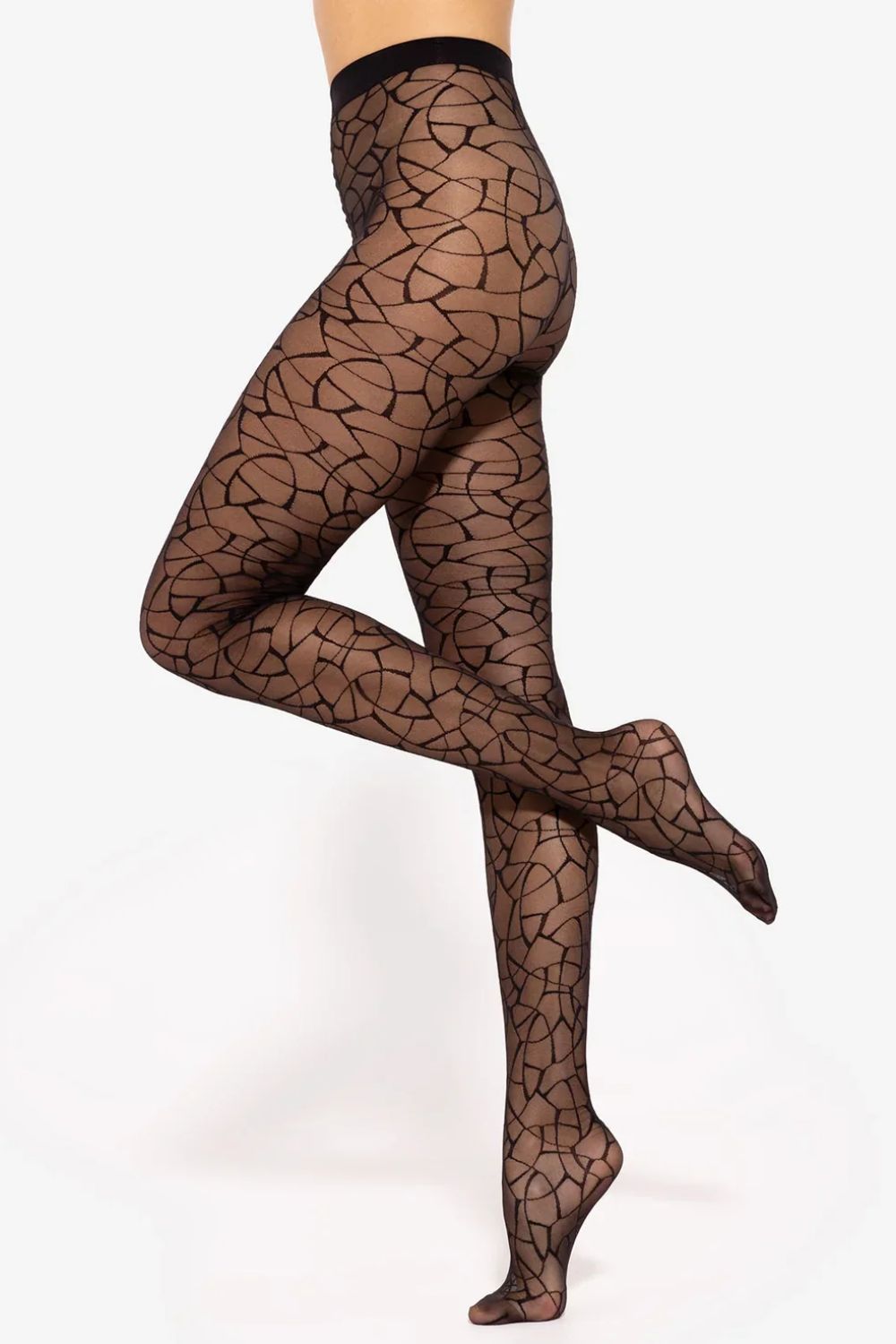 Rajstopy Mosaica 01 20 DEN Nero – zdjęcie 2