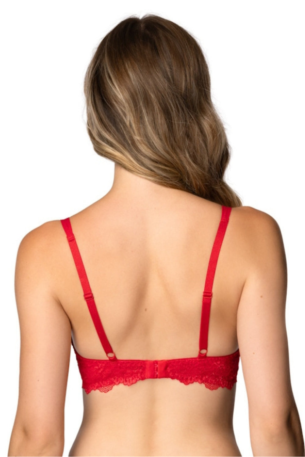 Biustonosz Kisses M-4026/11 – czerwony – zdjęcie 2
