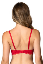 Biustonosz Kisses M-4026/11 – czerwony – zdjęcie 2