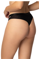 Stringi Zoya S-4054/4 – czarny – zdjęcie 3