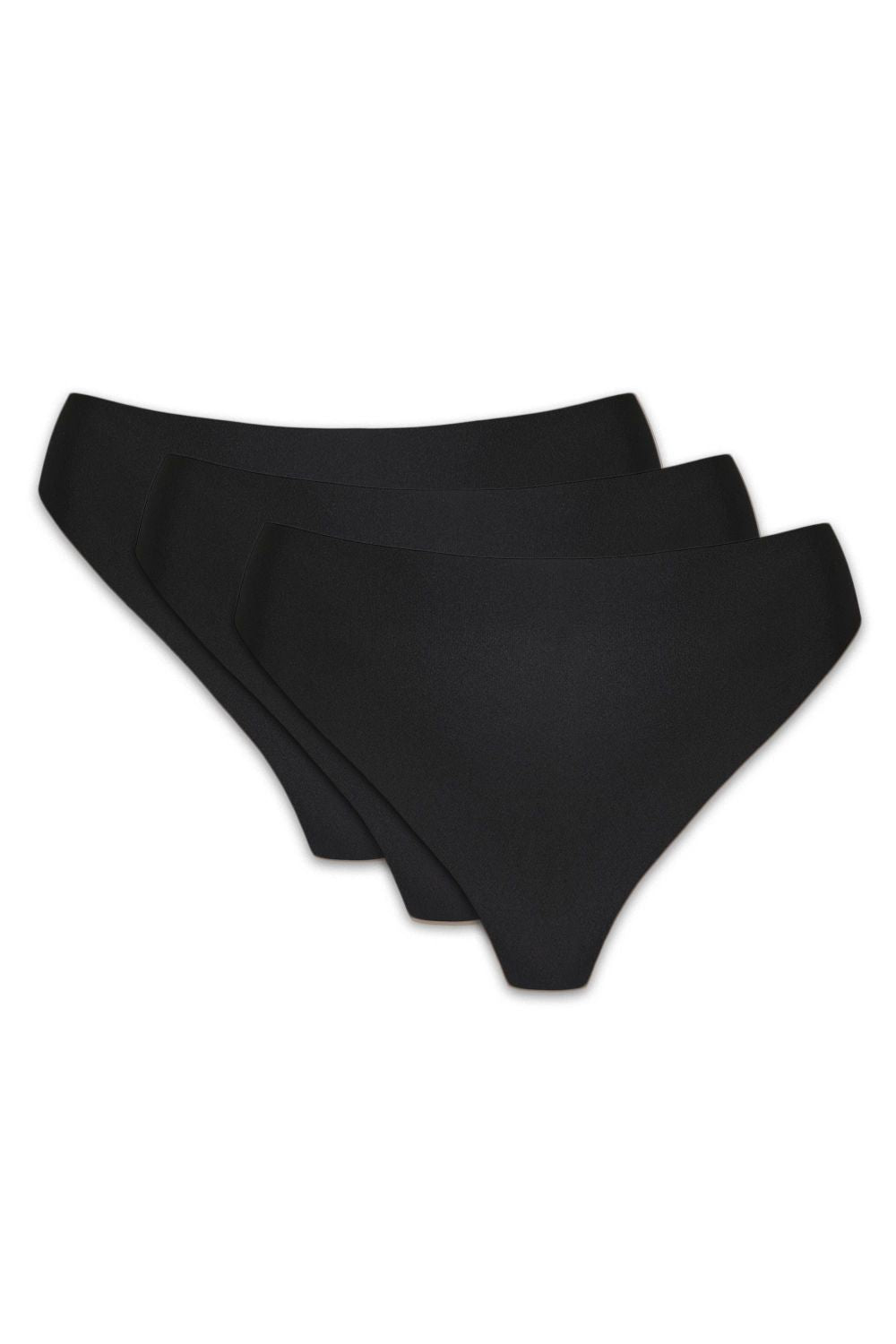 Komplet Stringi Blanca 3pack S – czarny