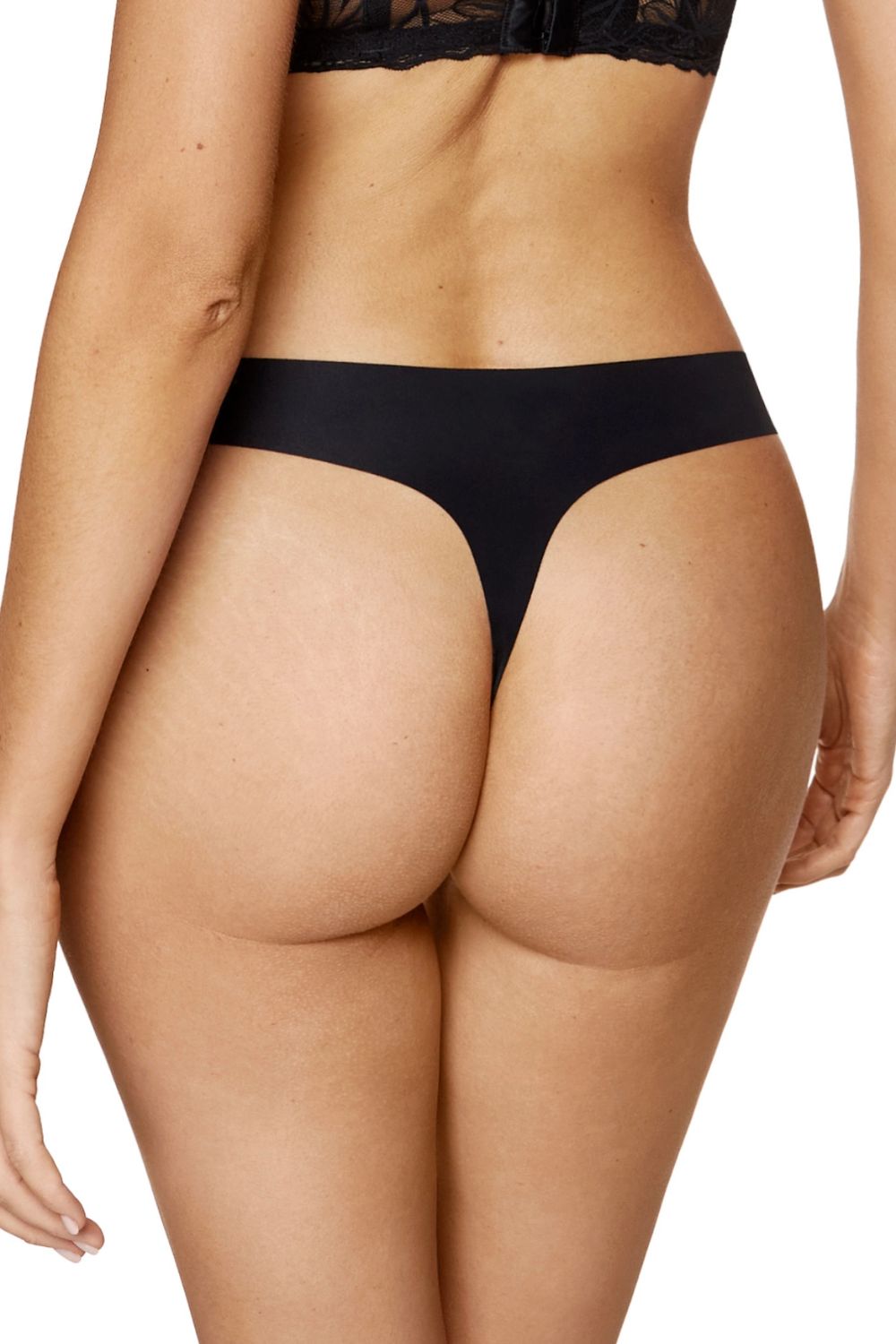 Komplet Stringi Blanca 3pack S – czarny – zdjęcie 3