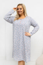 Koszula Plus Size DU-KN-FP-602.15 – szary