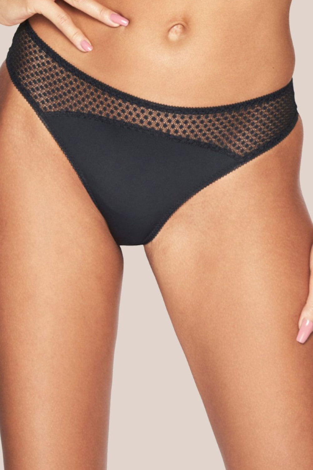 Stringi Michelle – czarny