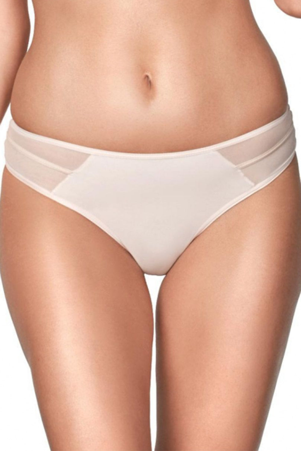 Stringi Sophie S-427/1 – beżowy – zdjęcie 2