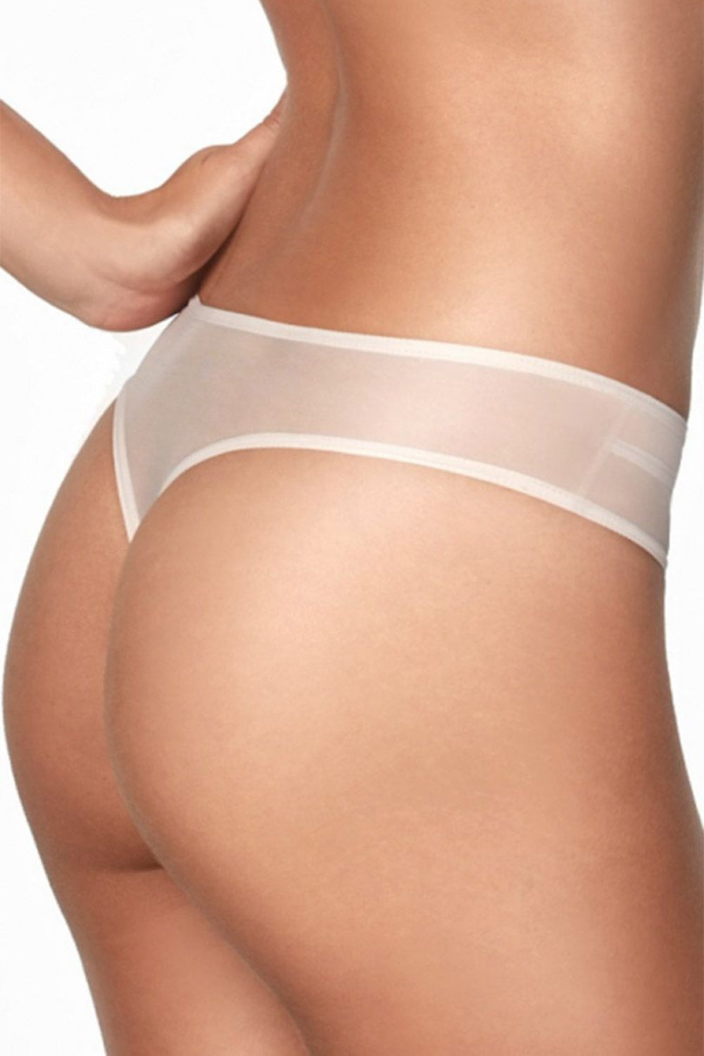 Stringi Sophie S-427/1 – beżowy – zdjęcie 3