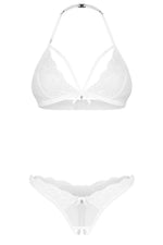 Komplet Weddya – biały – zdjęcie 4