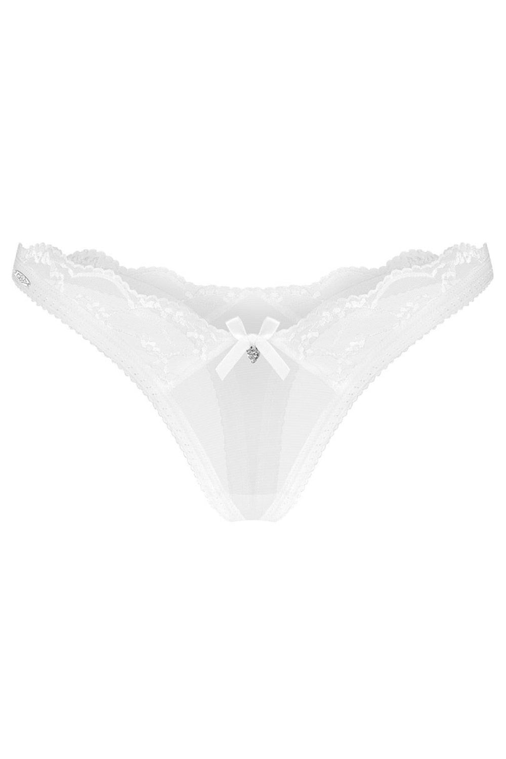 Stringi Weddya – biały – zdjęcie 2