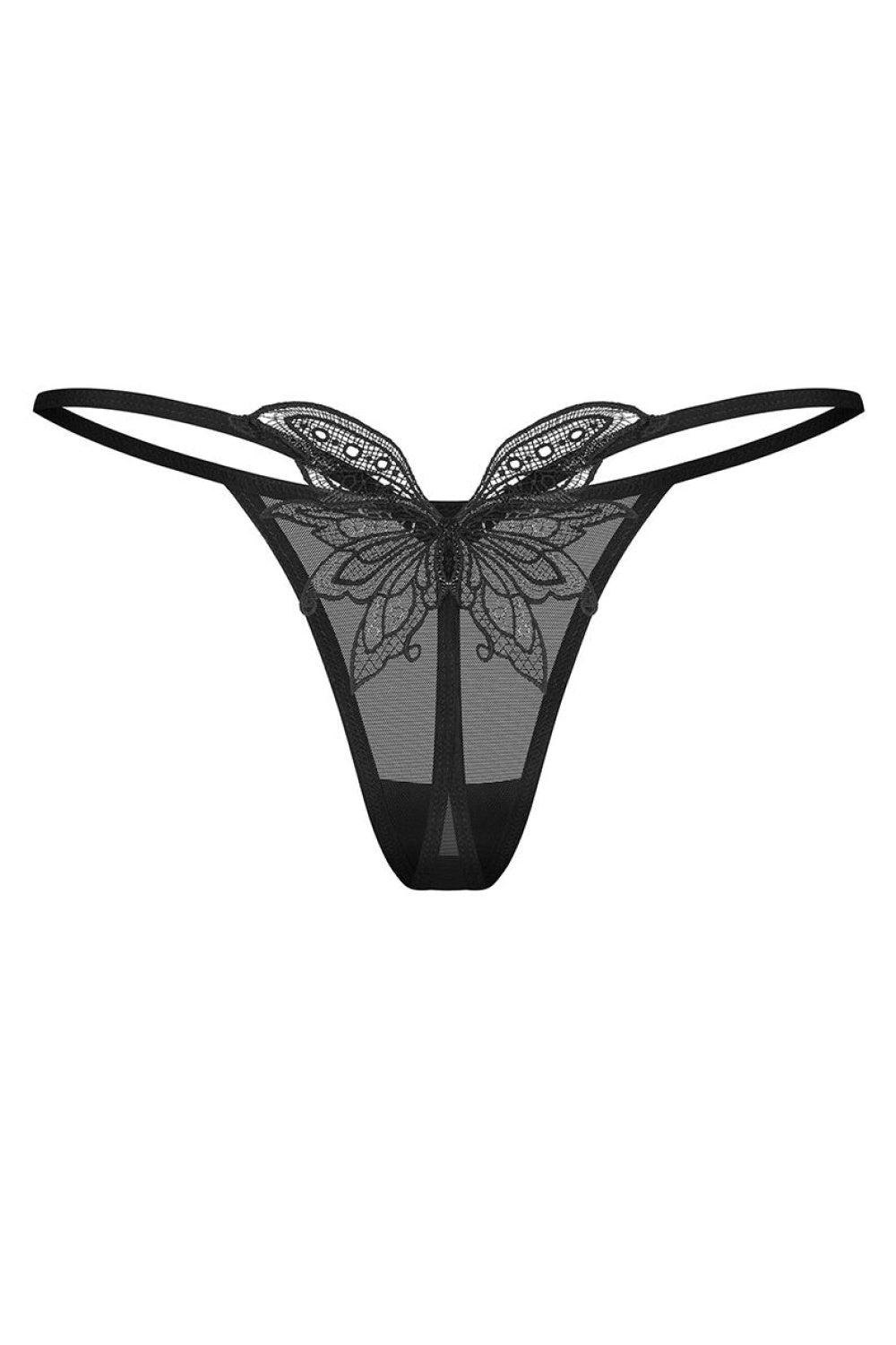 Stringi Veyane – czarny – zdjęcie 4