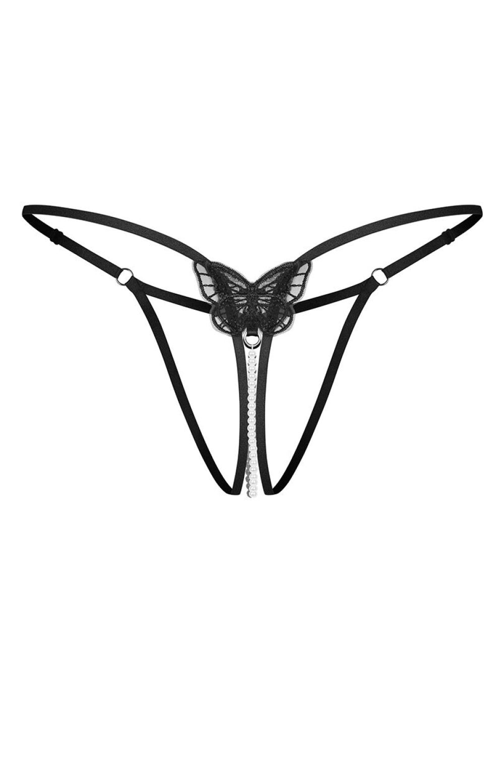 Stringi Isseme – czarny – zdjęcie 4