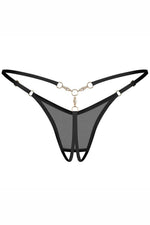 Stringi Oxaria – czarny – zdjęcie 4