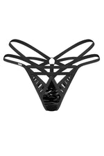 Stringi Keira Lise – czarny – zdjęcie 3