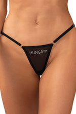 Stringi Violami Hungry – czarny