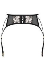 Pas do Pończoch Vila Blanes Black Wzór – zdjęcie 2