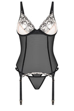 Komplet Gorset Vila Blanes Black Wzór – zdjęcie 2