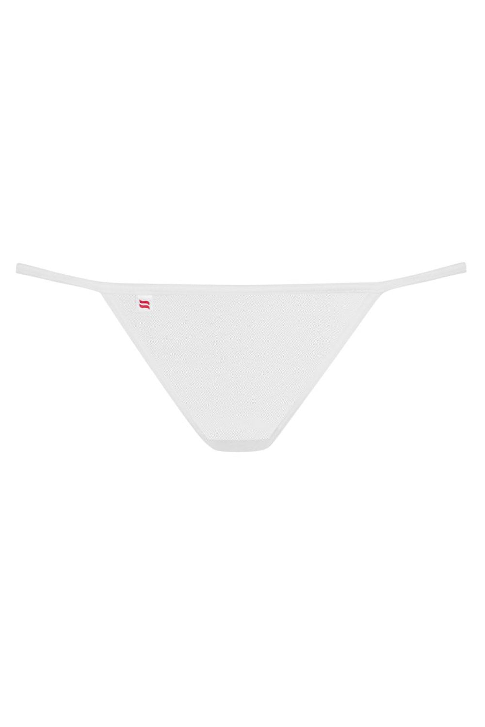 Stringi Luiza – biały – zdjęcie 3
