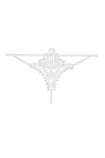 Stringi Luiza – biały – zdjęcie 4