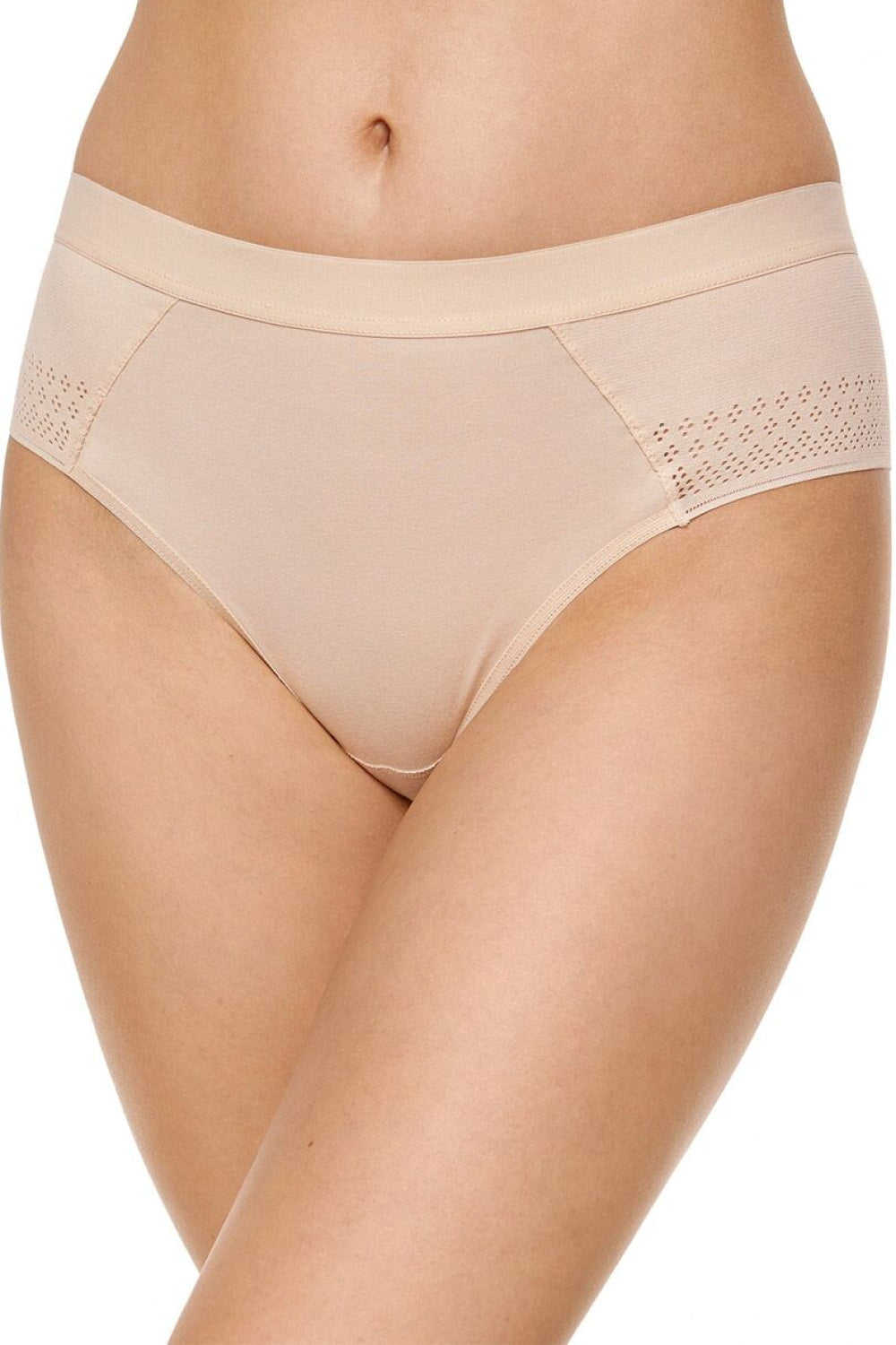 Komplet Stringi Olga S 3pack – beżowy – zdjęcie 2