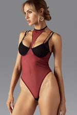Body Parisel Bordo/Black