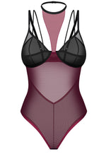 Body Parisel Bordo/Black – zdjęcie 3