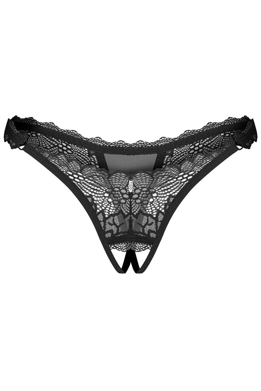 Stringi Deina More – czarny – zdjęcie 2