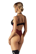 Body Parisel Bordo/Black – zdjęcie 4