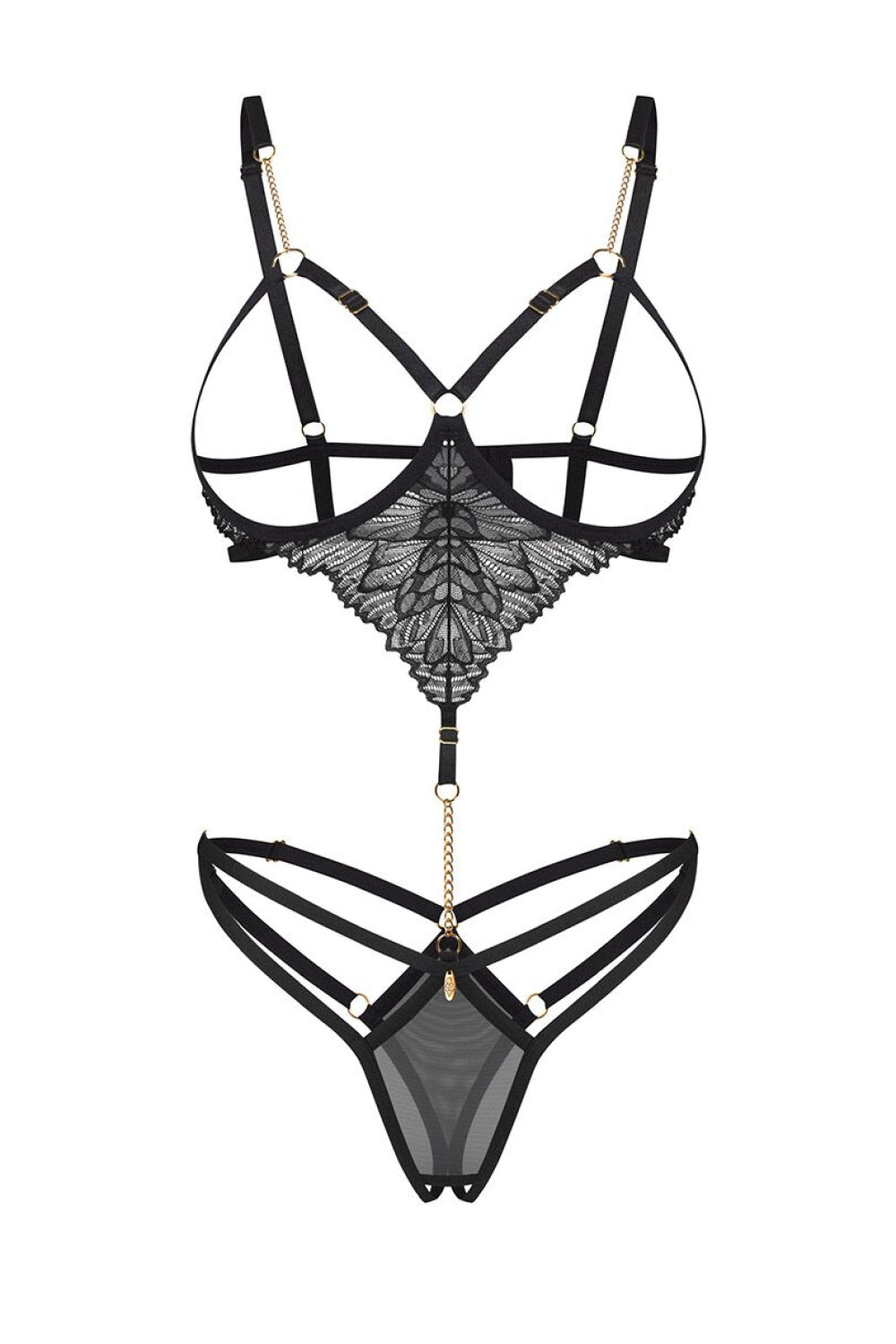Body Matildea – czarny – zdjęcie 2