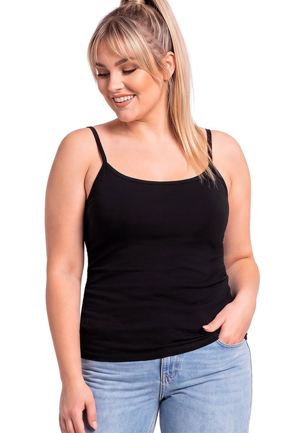 Koszulka 105 Plus Size – czarny