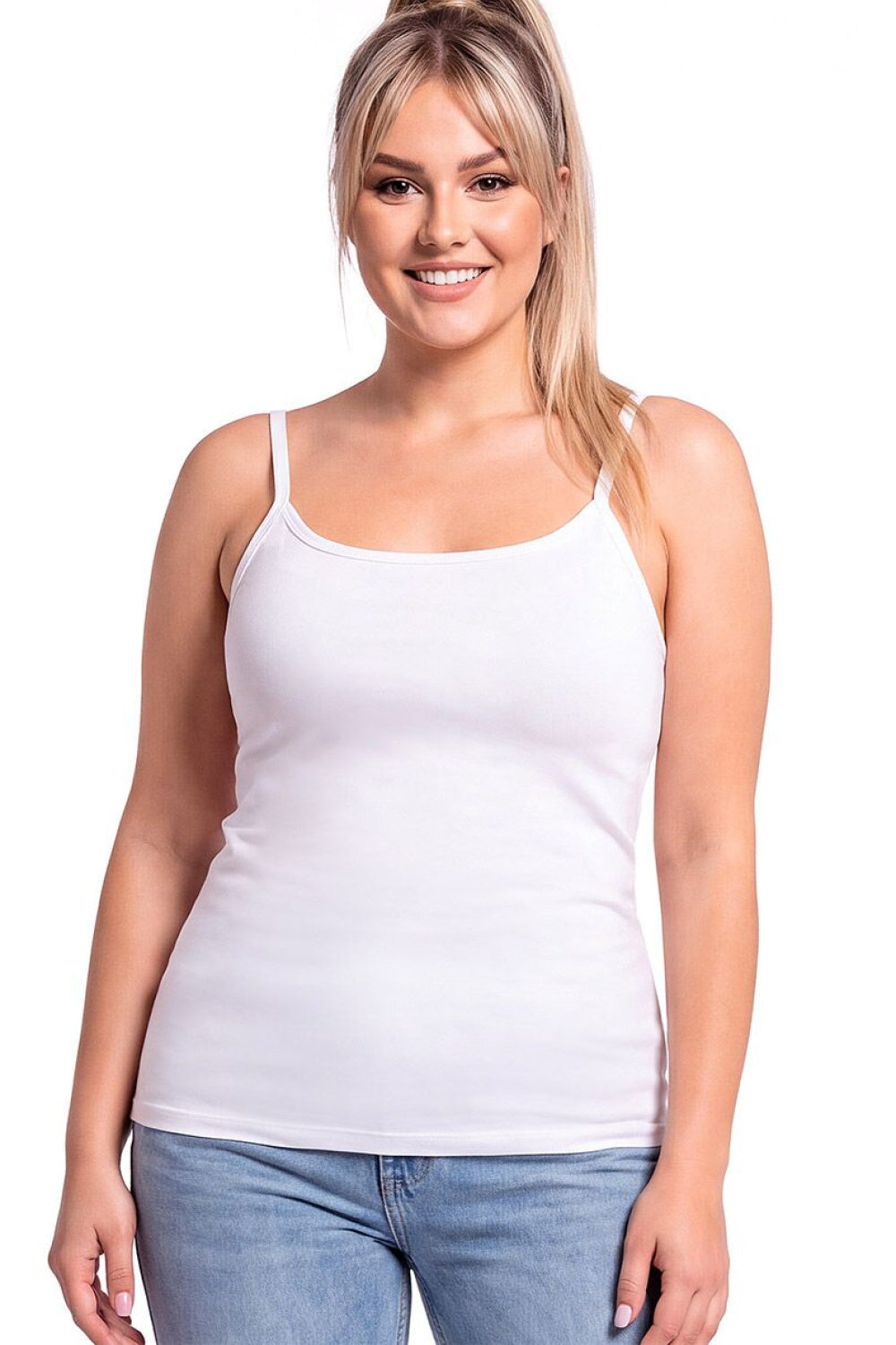 Koszulka 105 Plus Size – biały