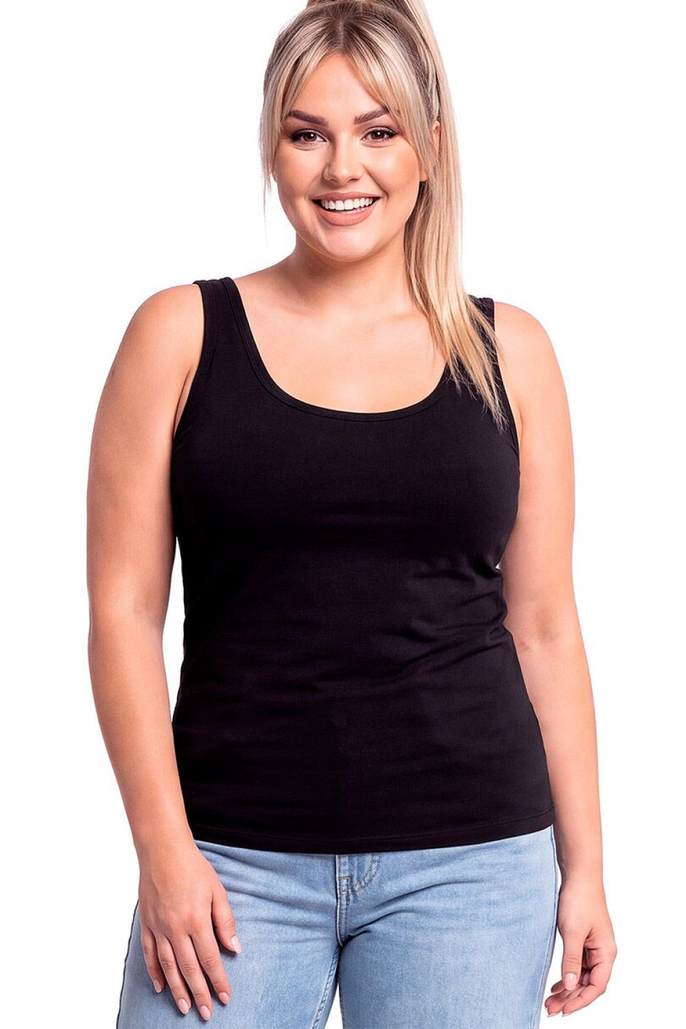 Koszulka 102 Plus Size – czarny