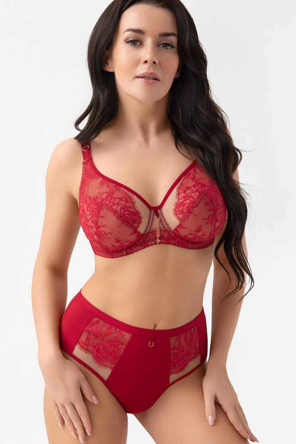 Biustonosz Desire G024 – czerwony