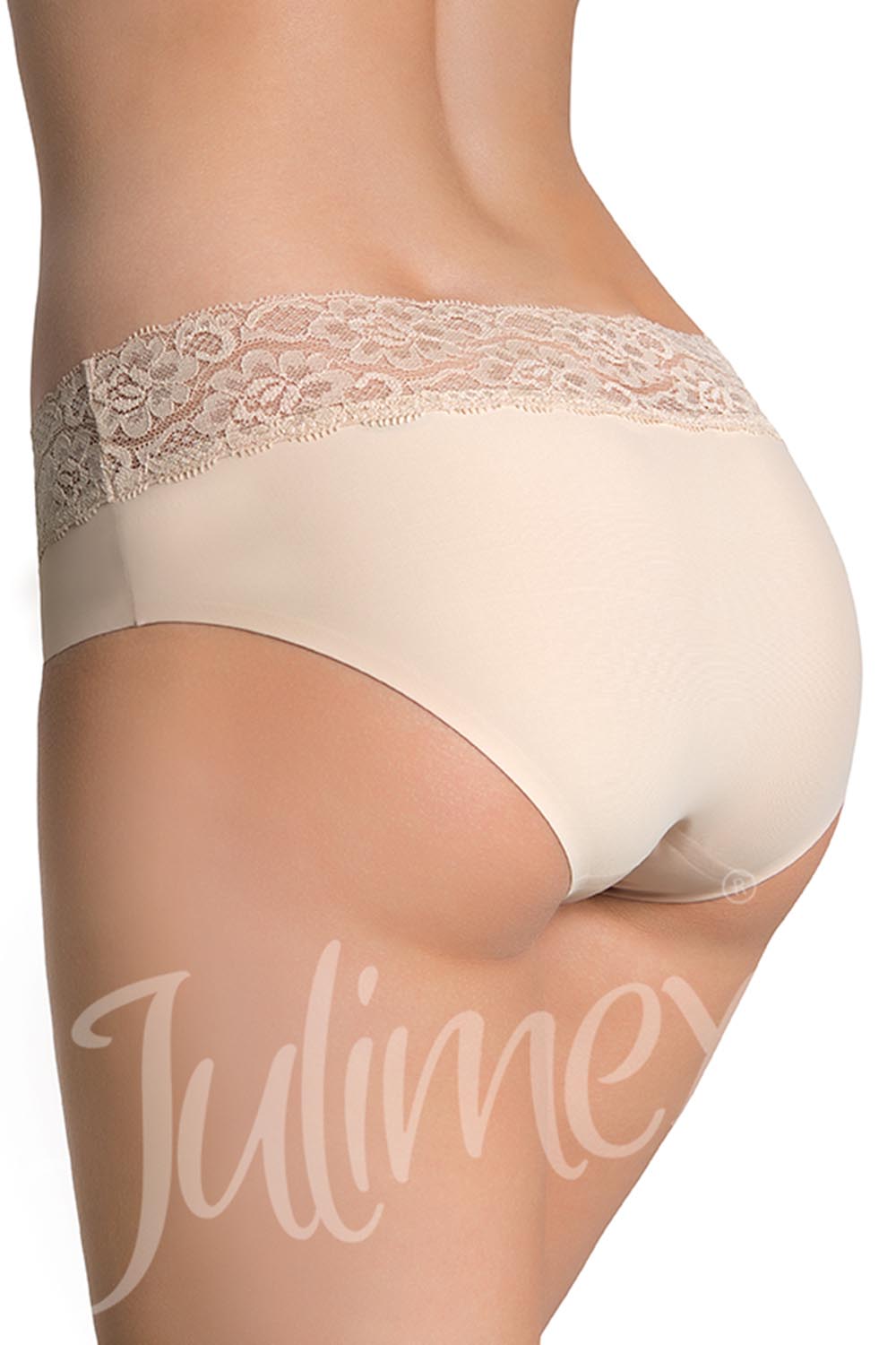 Figi Hipster panty – beżowy – zdjęcie 3