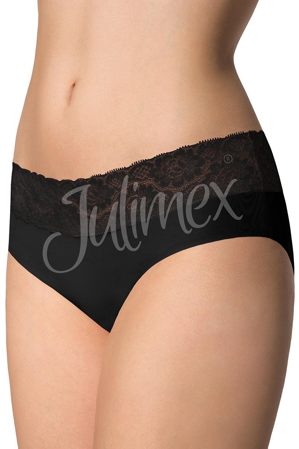 Figi Hipster panty – czarny