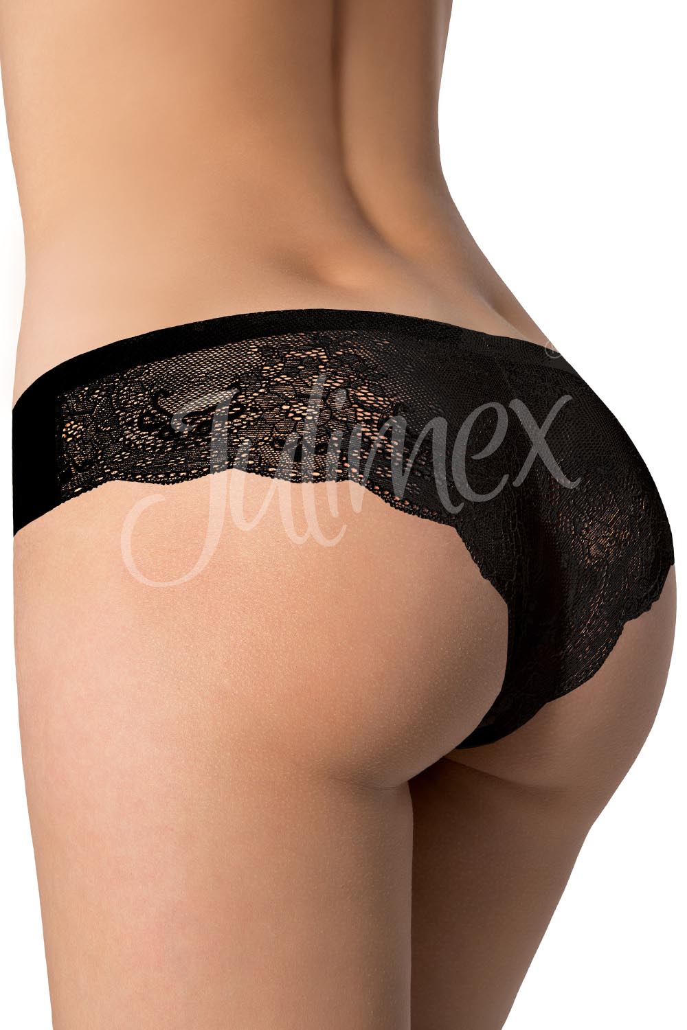Figi Tanga panty – czarny – zdjęcie 2