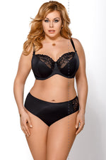 Biustonosz Soft K378 Victoria – czarny – zdjęcie 2