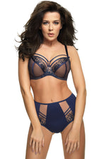 Figi Brazyliany Paradise K498 – granatowy – zdjęcie 2
