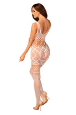 Bodystocking G330 – biały – zdjęcie 2